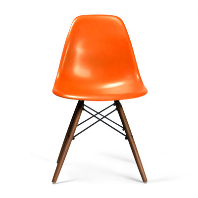 Wrought Studio Mattison Dining Chair Seat Color Orange Chair