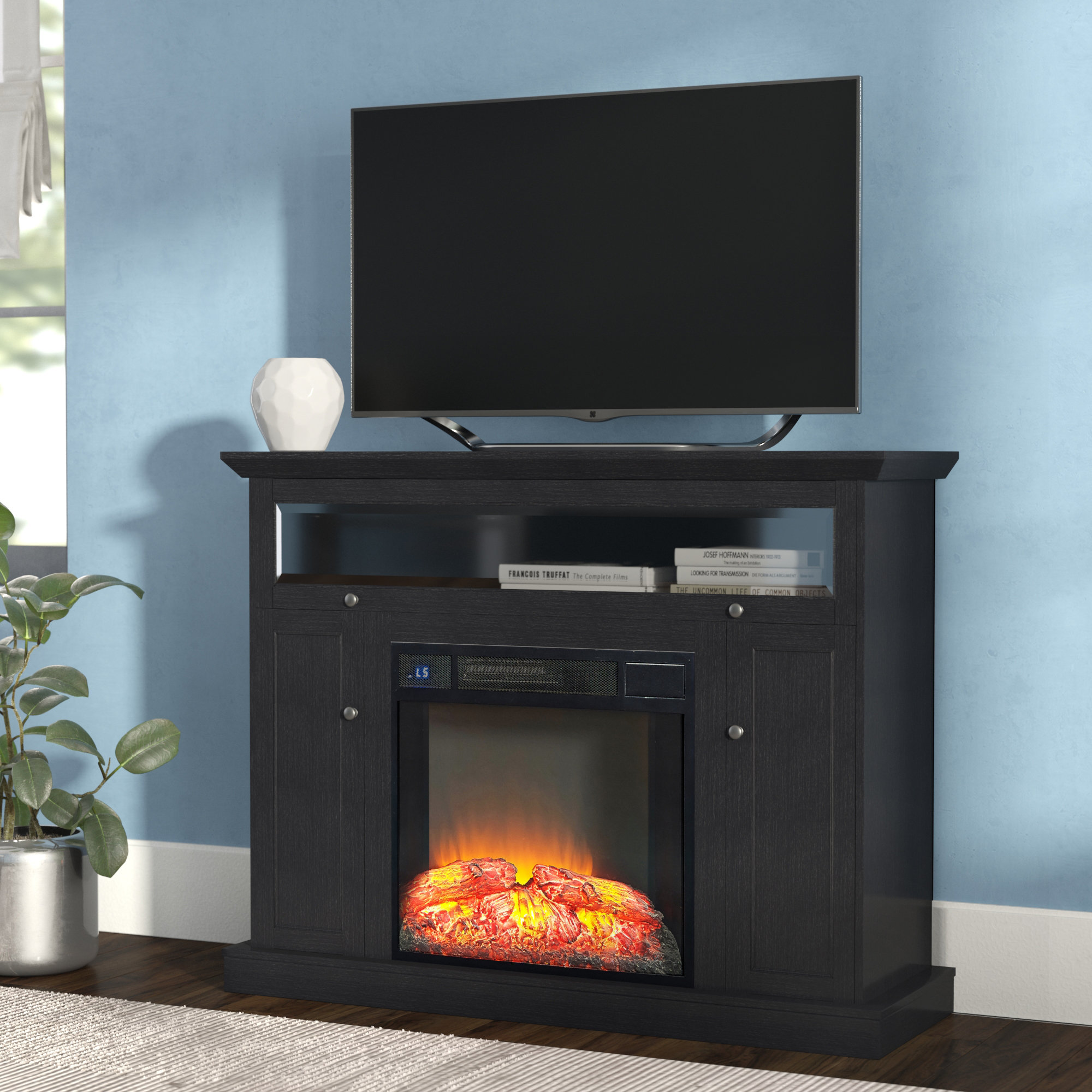 Latitude Run Blaine Solid Wood Tv Stand For Tvs Up To 50 Inches