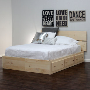 Captains Storage Platform Bed By Gothic Furniture Fg Captains Storage Platform Bed By Gothic