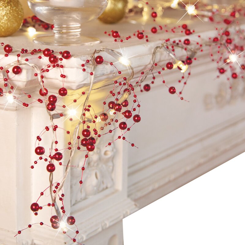 115'' in. Lighted Garland