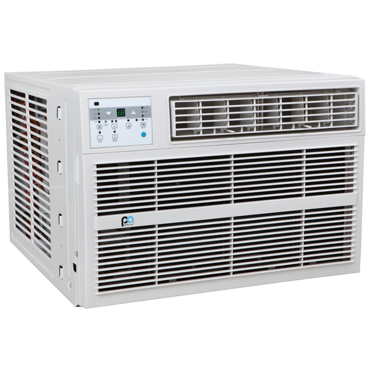 Perfectaire 8 000 Btu Energy Star Window Air Conditioner With Heater And Remote Reviews Wayfair