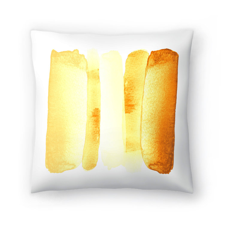 wayfair yellow throw pillows