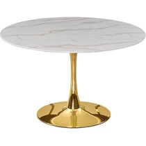 Gold Pedestal Kitchen Dining Tables You Ll Love In 2021 Wayfair