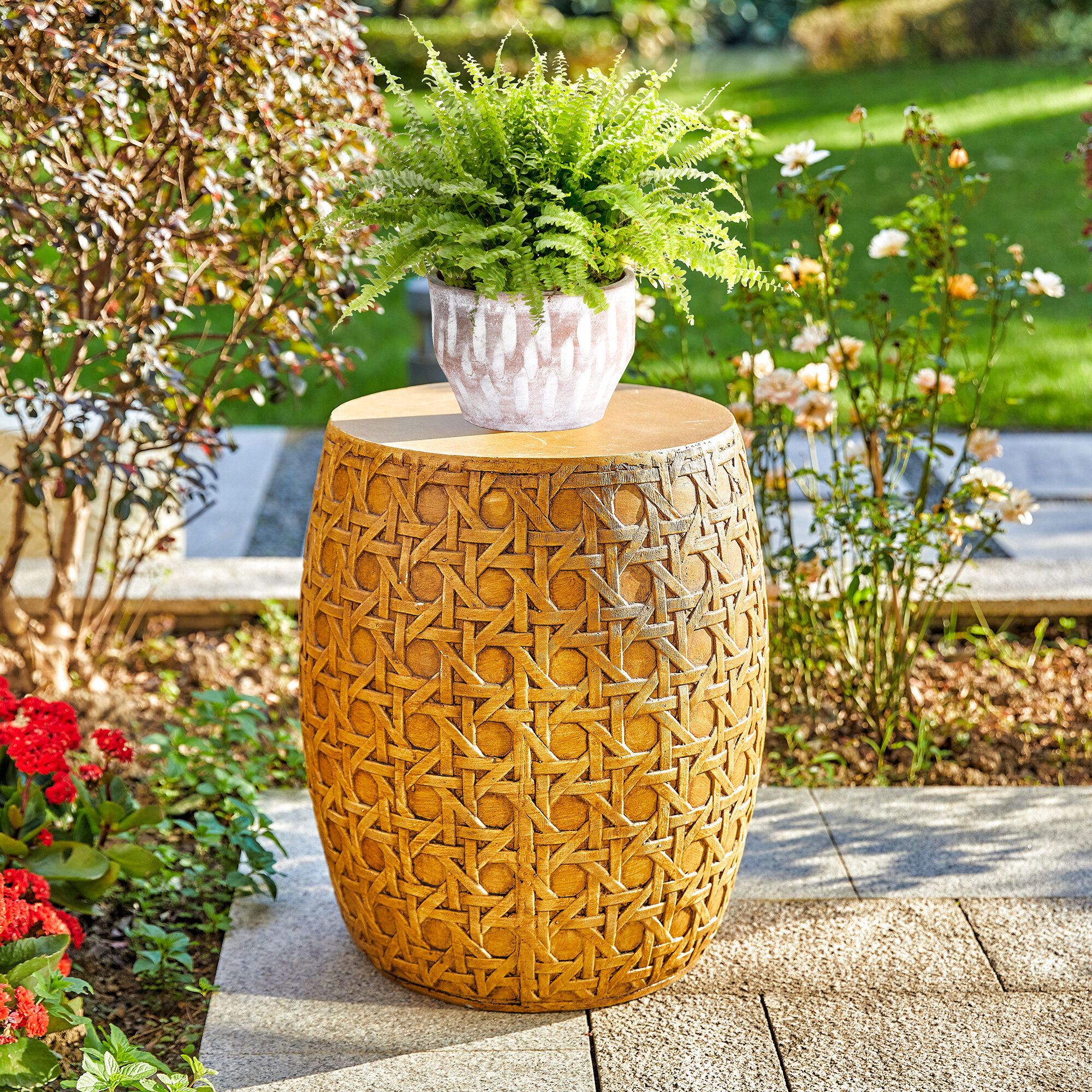 lightweight garden stool