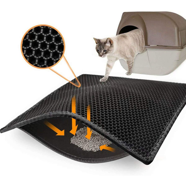 large kitty litter mat