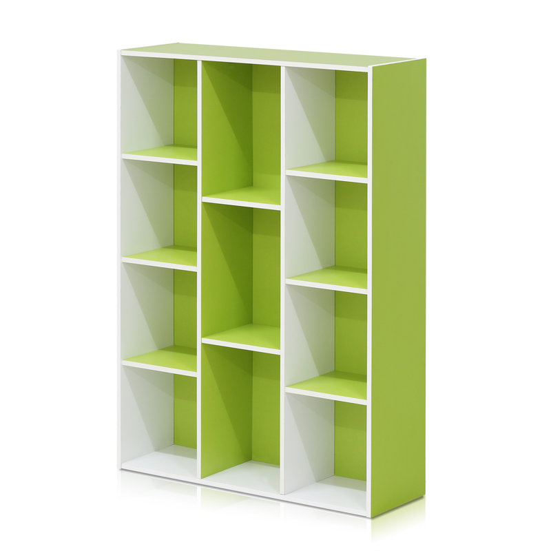 Ebern Designs Placentia 41 7 H X 29 1 W Standard Bookcase Reviews Wayfair