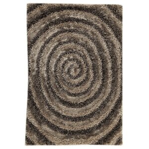 Landscape Hand-Tufted Brown/Beige Area Rug