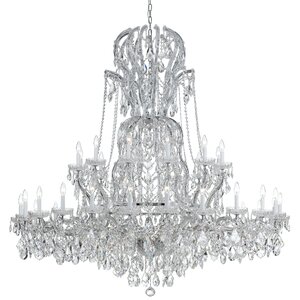 Milan 37-Light Crystal Chandelier