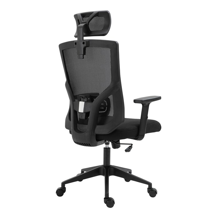 with Coat Hanger High Back Home Office Chair with Breathable Mesh Backrest AMILZ Ergonomic Office Chair Armrest and Thick Seat Adjustable Headrest Executive Manager Chair with Lumbar Support