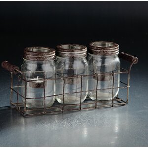 8 Piece Storage Jars Set