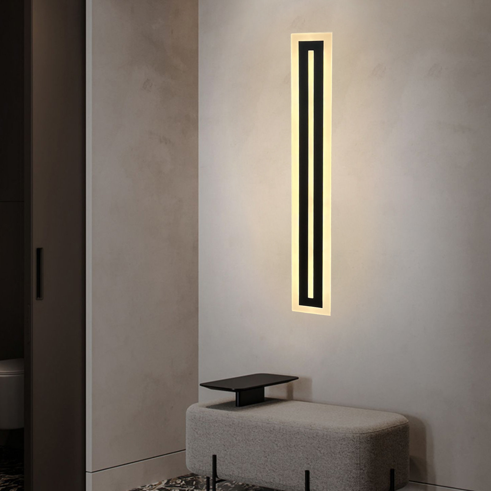 Wrought Studio Divora LED Modern Wall Lights Exterior Wall Light ...