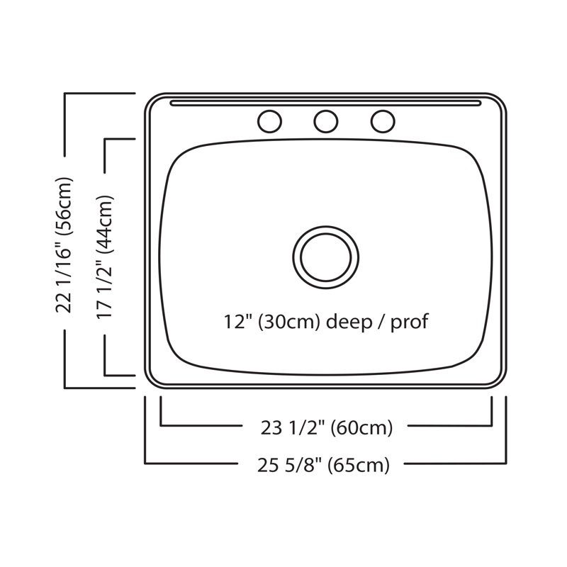 Kindred 25 63 L X 22 06 W Undermount Laundry Sink Wayfair