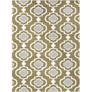 Gerhardt Olive/Ivory Area Rug