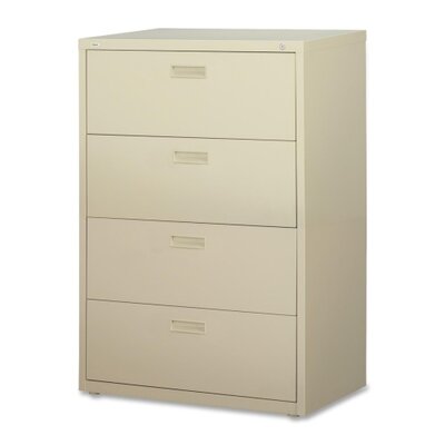 Jennie 4 Drawer Lateral Filing Cabinet Symple Stuff Finish Putty