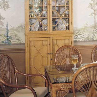 60 Close Out 1100 Surfwind Two Door Wall Unit by South Sea Rattan
