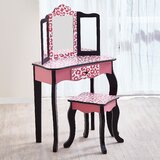 pink vanity for girls