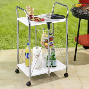 Sunny Kitchen and Utility Trolley Bar Cart by Wenko Inc