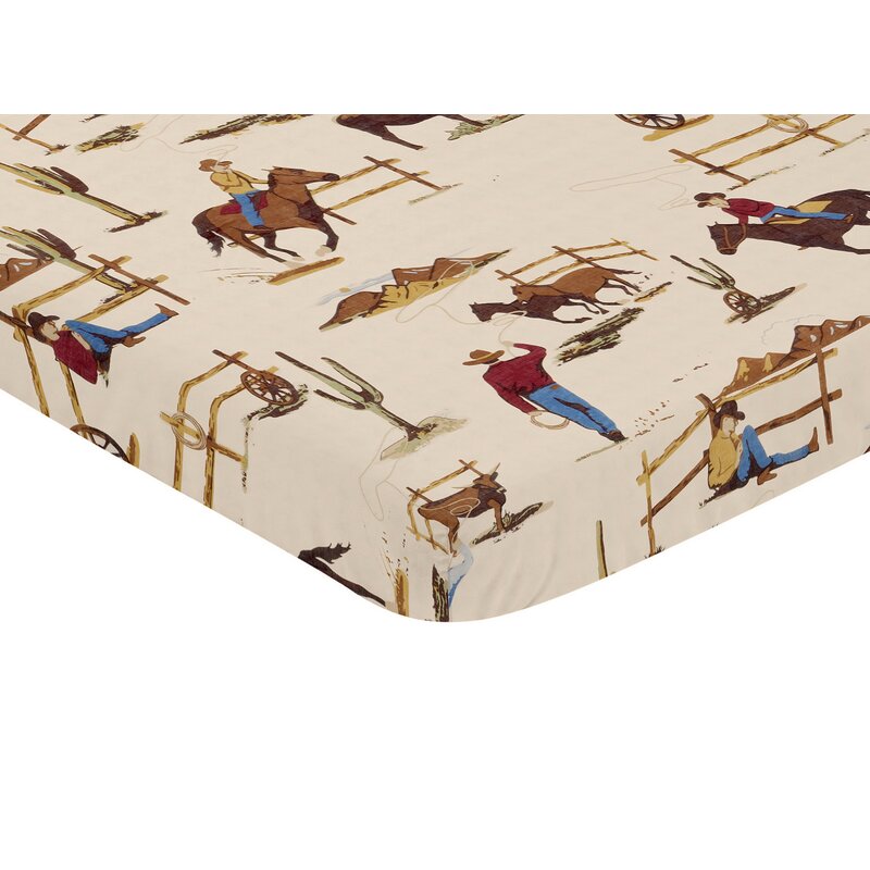 wild west crib bedding