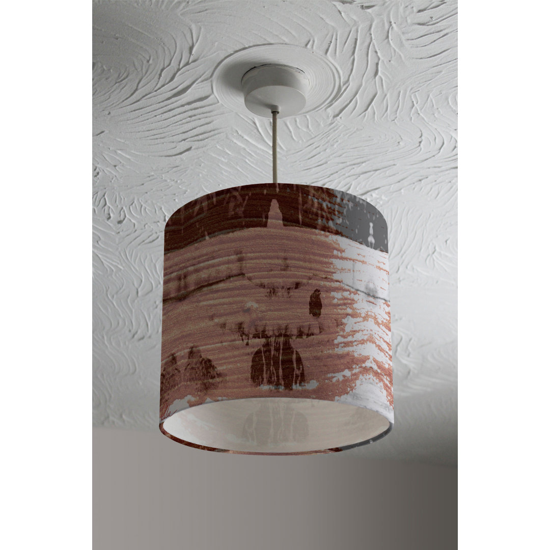 Bird Bath Cotton Drum Lamp Shade