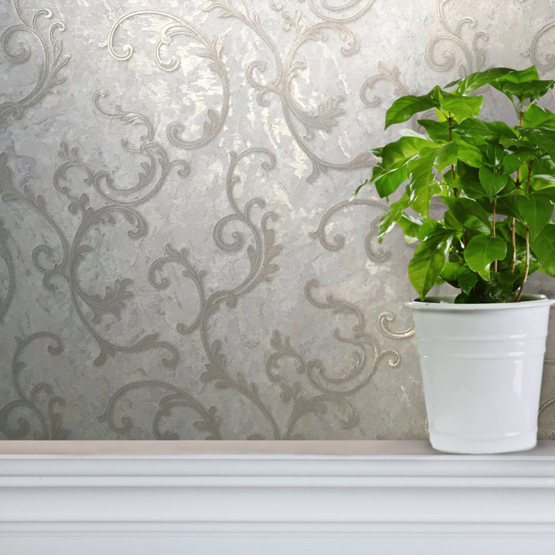Astoria Grand Modern Wallcovering Victorian Plaster Effect Vintage