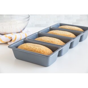 Bread & Loaf Metal Bakeware Oven Baking Pan Meatloaf Cake 8.4" X 4.4" X 2.7" New 