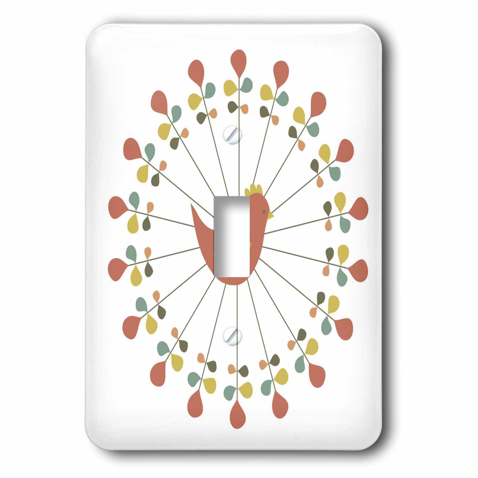 3drose French Chicken 1 Gang Toggle Light Switch Wall Plate Wayfair