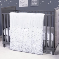 grey star nursery bedding