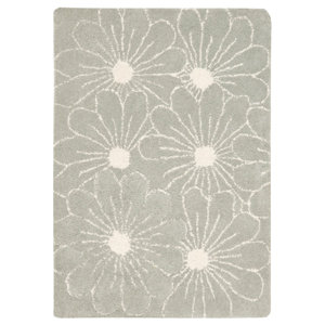 Soho Blue / Dark Ivory Contemporary Rug