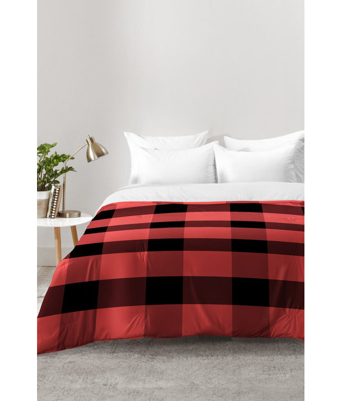 East Urban Home Plaid Comforter Set Wayfair
