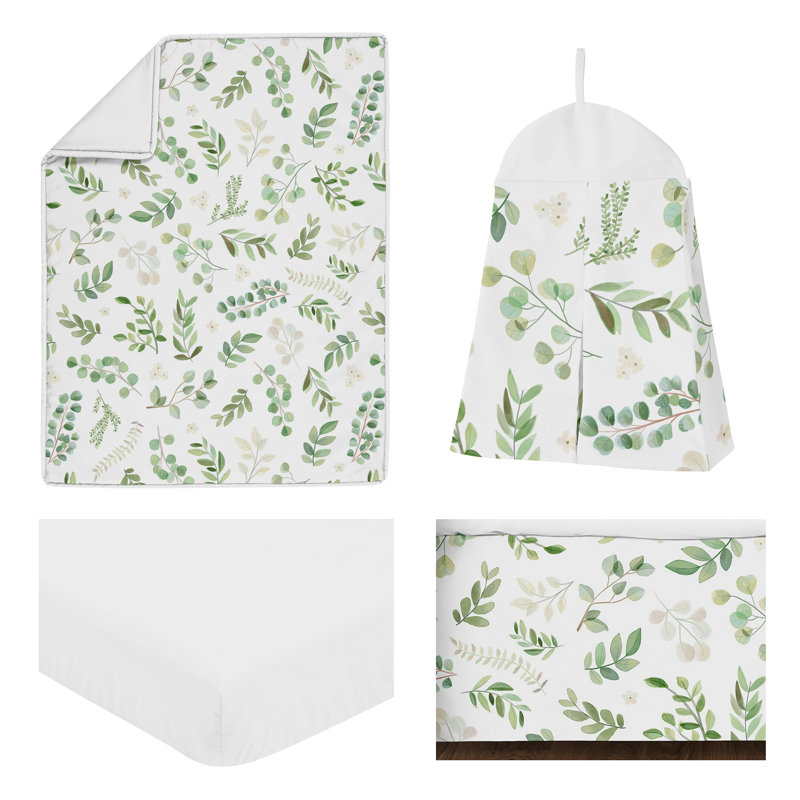 leaf crib bedding