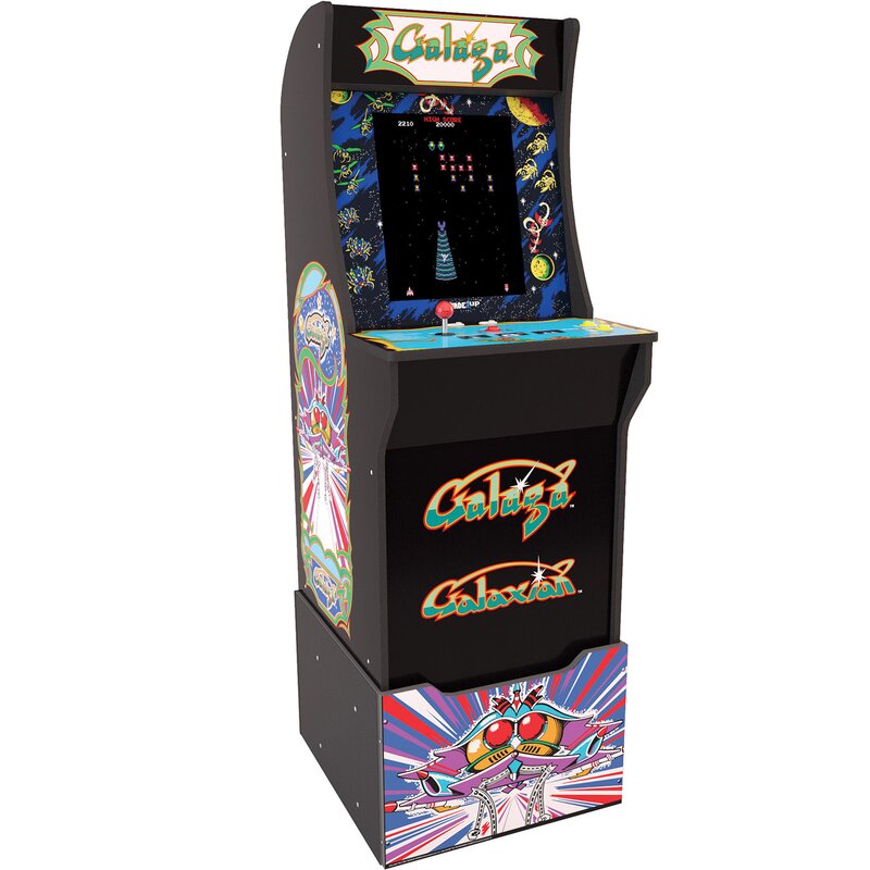 Arcade 1up Galaga With Riser Wayfair