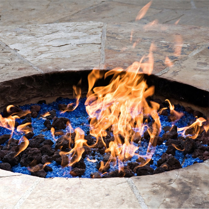 Fire Pit Essentials Blended Lava Rock Fire Pit Glass Reviews