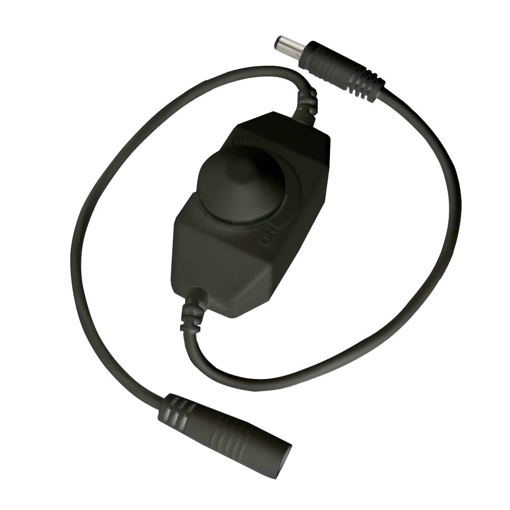EShine Rotary Dimmer Switch for LED Under Lighting with Wire