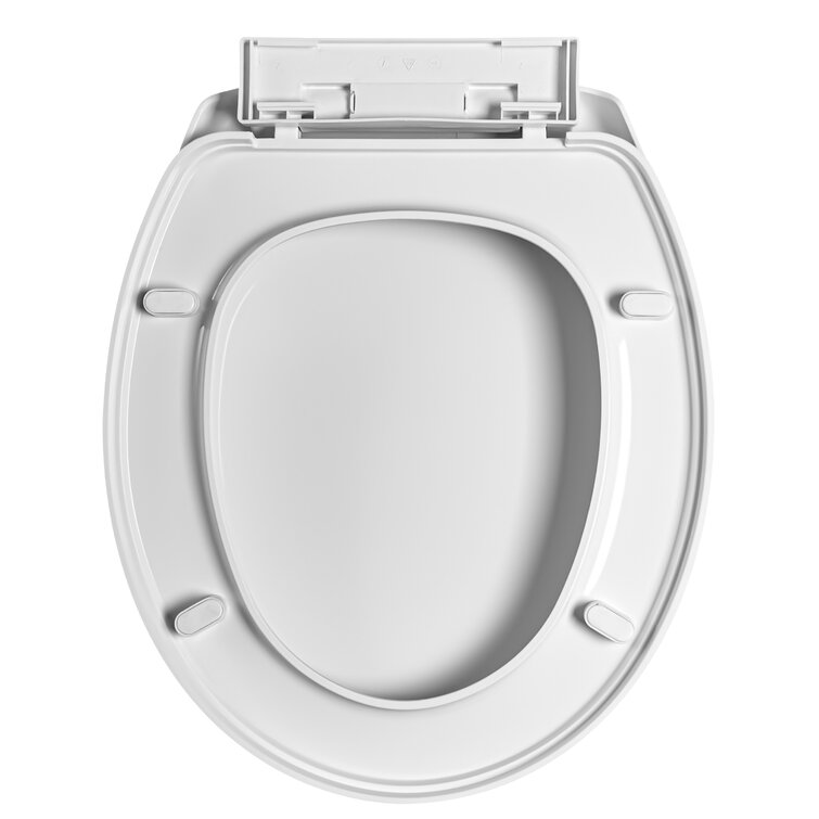 Round Front Quick Close Winfield Heavy Duty Toilet Seat Easy Install & Clean 