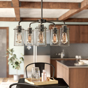 Go to store & view more images Fruita 5-Light Shaded Chandelier by Trent Austin Design