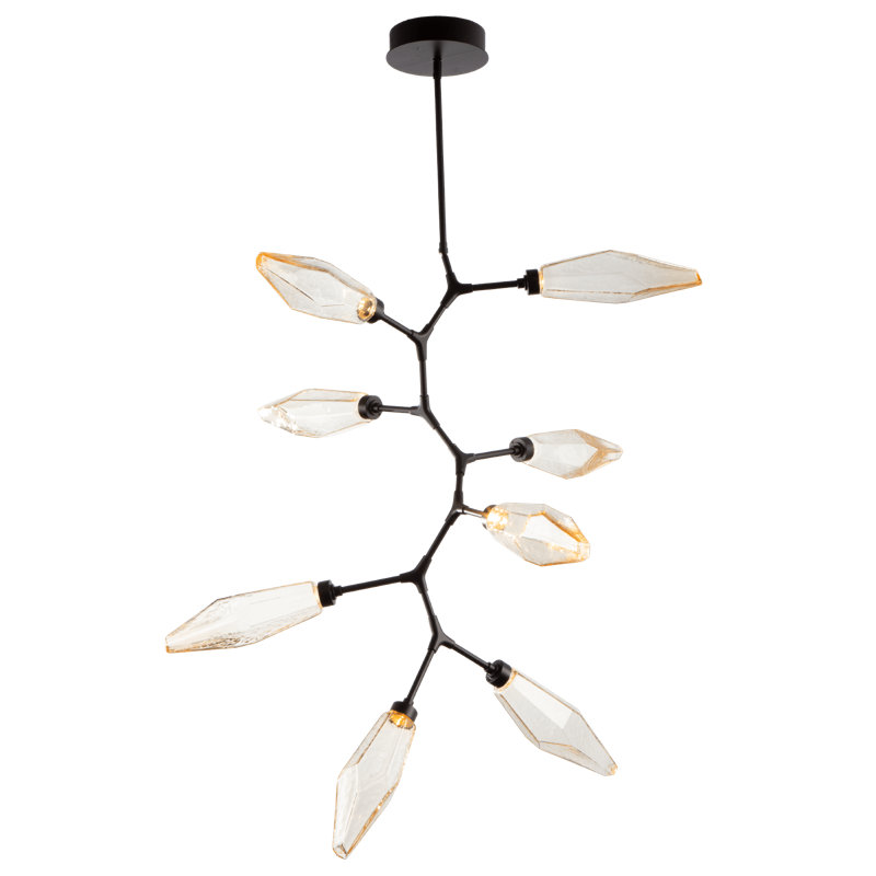 modern rock crystal chandelier