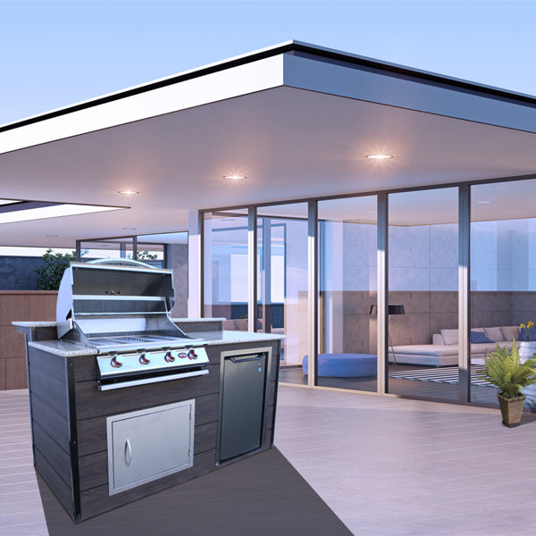 kitchen island grill