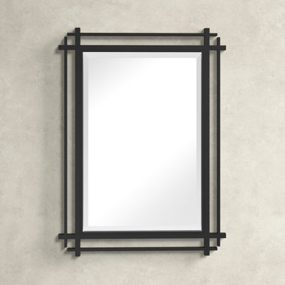 Josie Modern & Contemporary Beveled Accent Mirror
