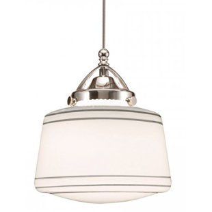 Best Plymouth 1-Light LED Schoolhouse Pendant By WAC Lighting Ceiling Lights Plymouth 1-Light LED Schoolhouse Pendant By WAC Lighting Ceiling Lights