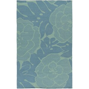 Abigail Teal/Green Area Rug