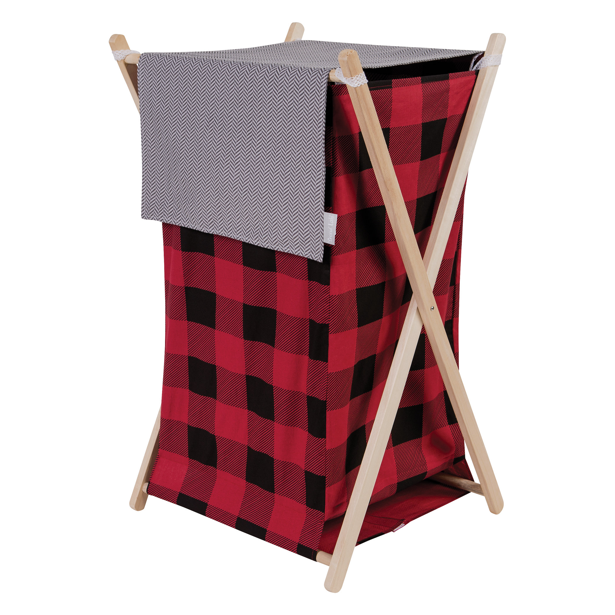 Loon Peak Buffalo Check Hamper Wayfair