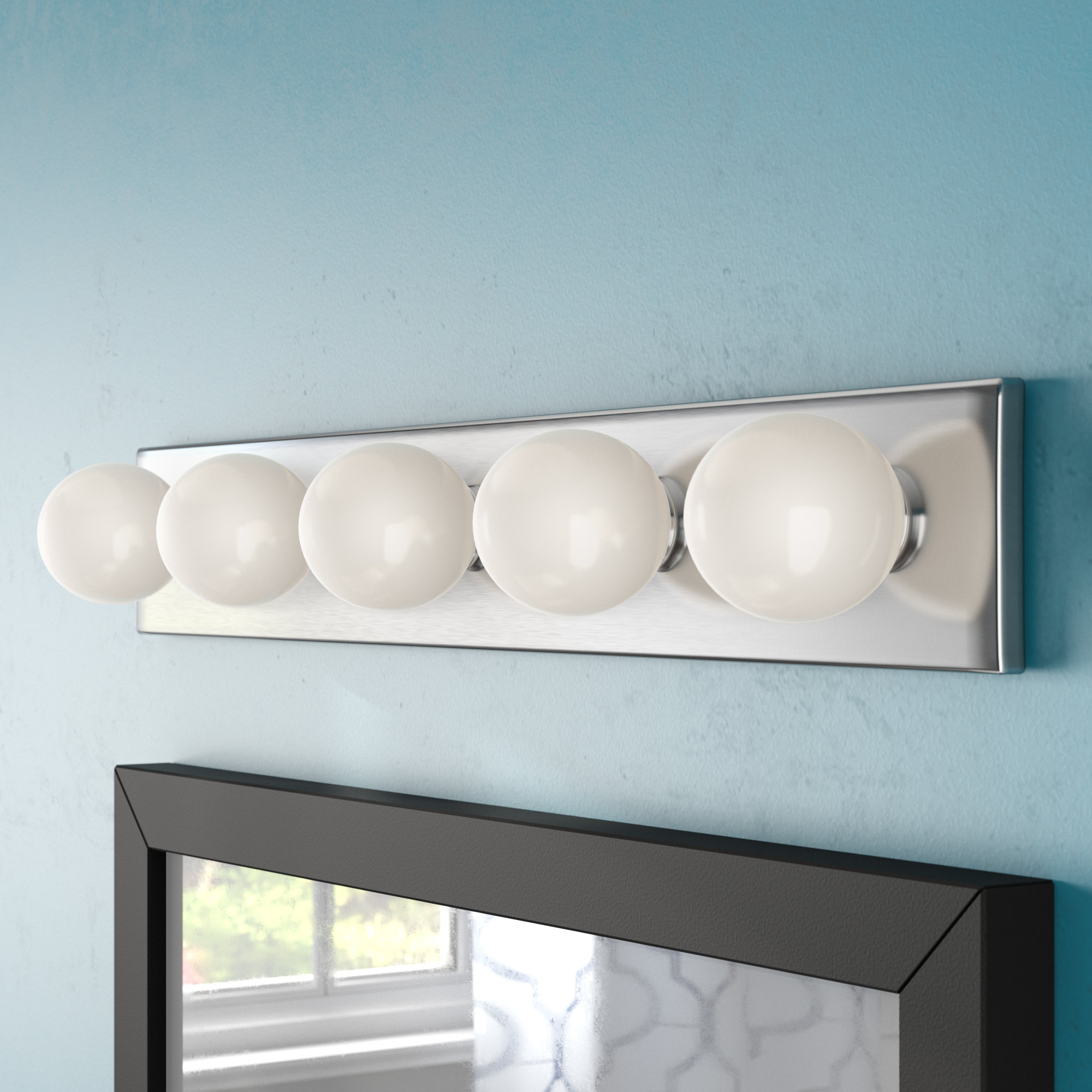 Winston Porter Saxton 5 Light Bath Bar Reviews Wayfair