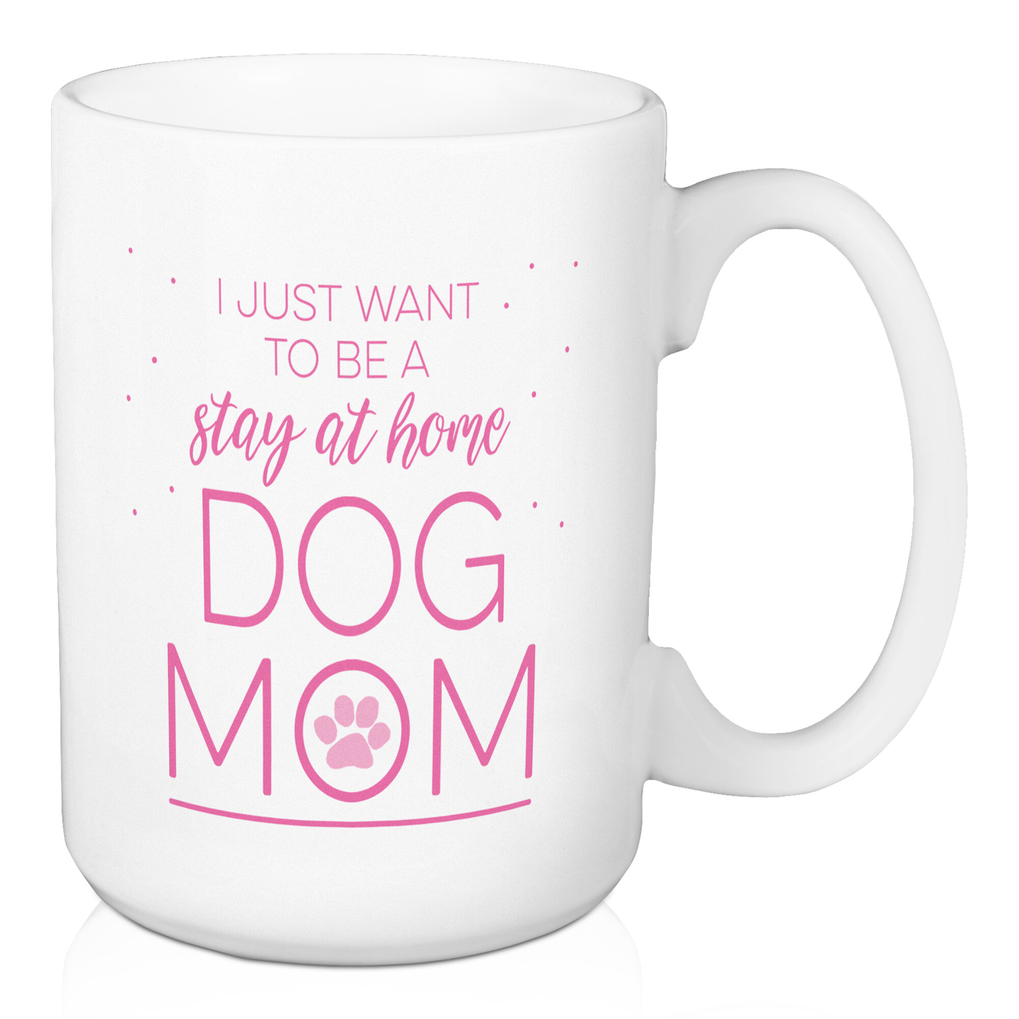 dog mom coffee mug