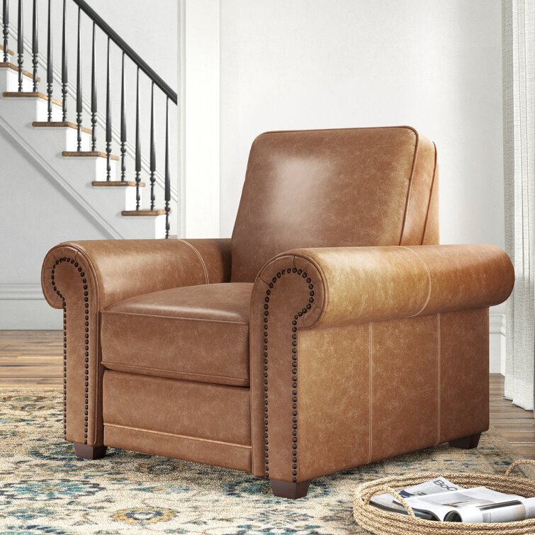 birch lane leather recliners