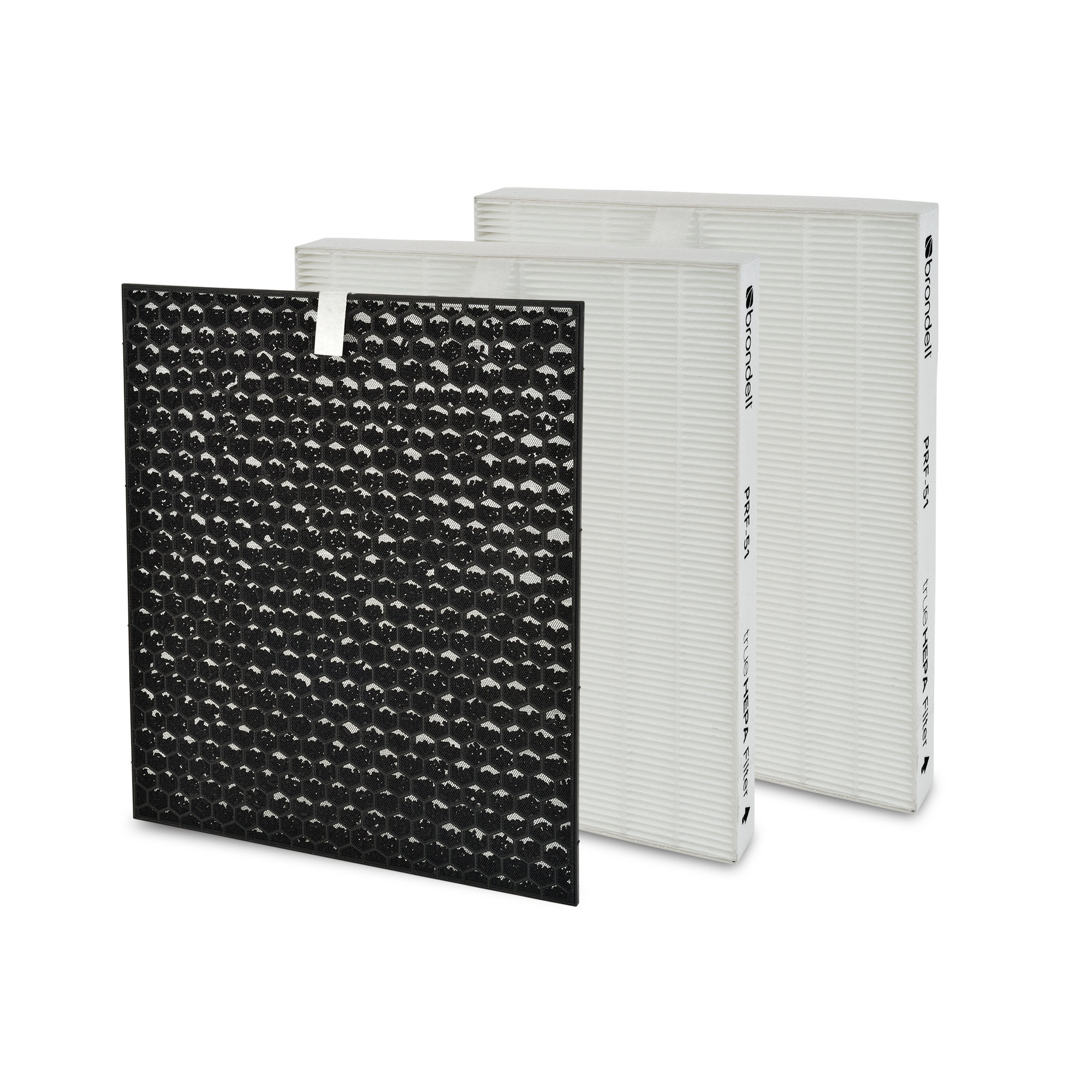 Brondell O2+ Revive Standard Replacement 3 Piece Air Purifier HEPA