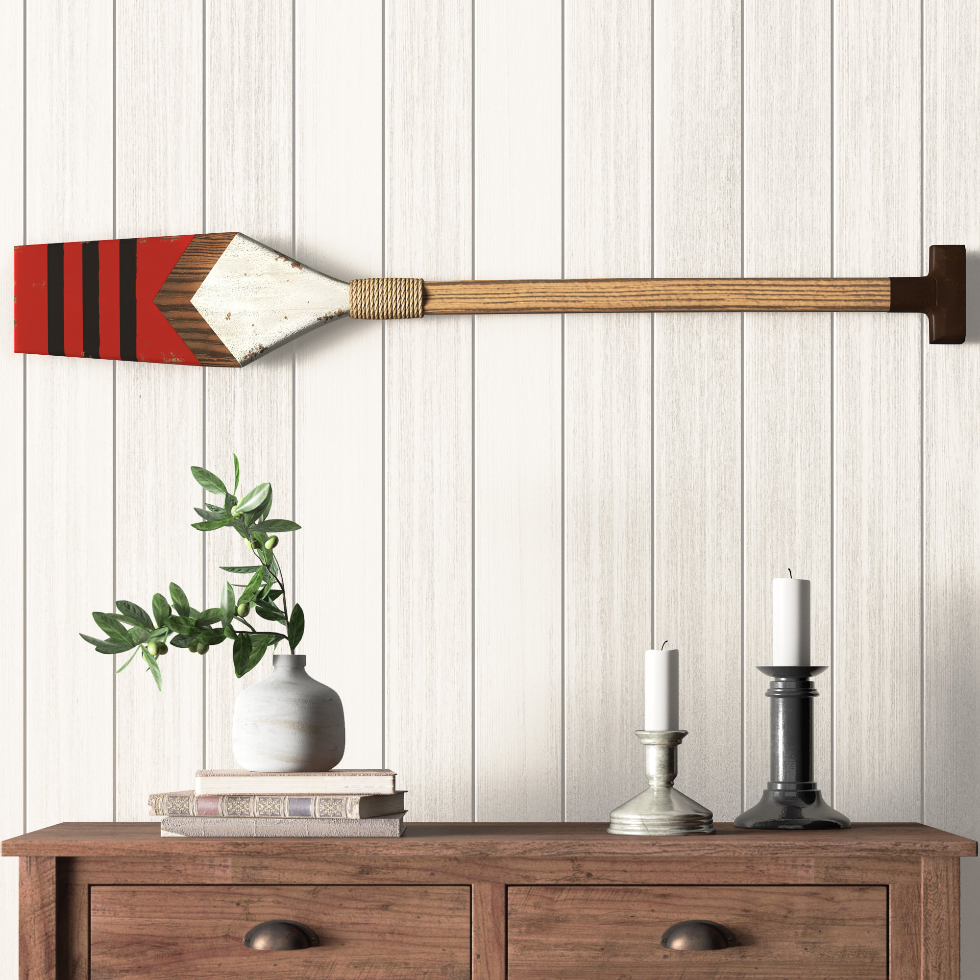 Nautical Oar Wall Decor Reviews Birch Lane