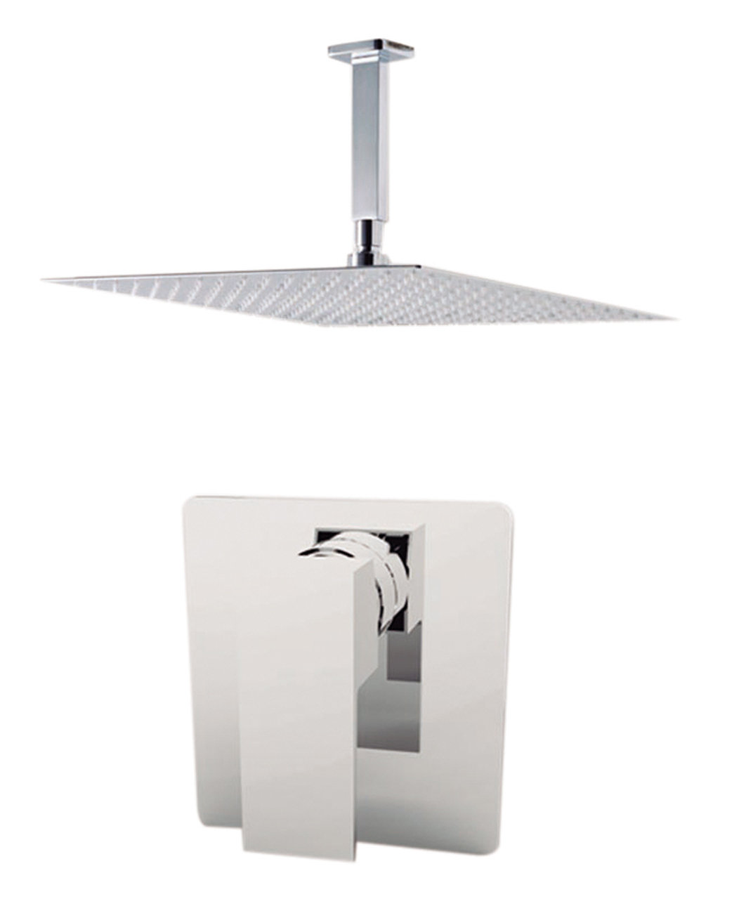 Aquamoon Milan Volume Control Shower Faucet With Rough In Valve Trim And Diverter Wayfair