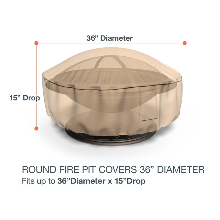 Freeport Park Aaden Fire Pit Cover Wayfair Ca