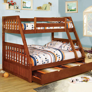 Carrie Twin over Full Bunk Bed by A&J Homes Studio
