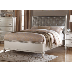 Hawsa Upholstered Platform Bed by A&J Homes Studio